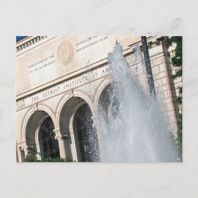 DIA - Detroit Institute of Arts Postkarte (Vorderseite)