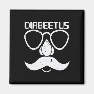 Diabeetus Beard Diabetes Awareness Geschenk Magnet