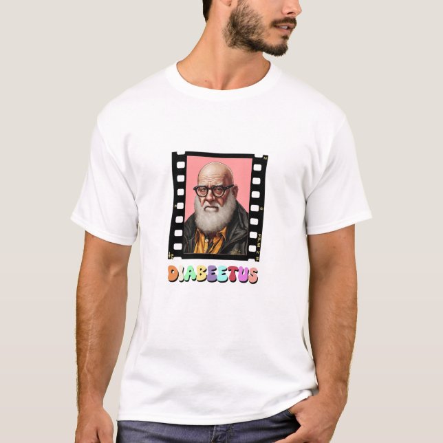 Diabeetus Funny Fall Holiday Groovy T-Shirt (Vorderseite)