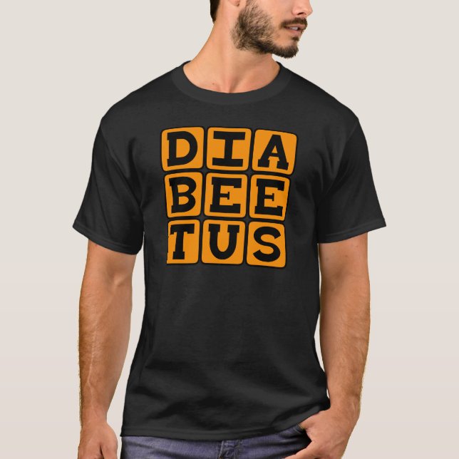 Diabeetus, Internet Meme T-Shirt (Vorderseite)