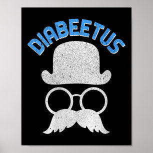 Diabeetus V-Nacken Poster
