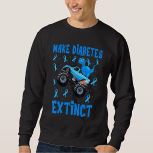 Diabetes Aussterben Sensibilisierungskruck Kinder Sweatshirt
