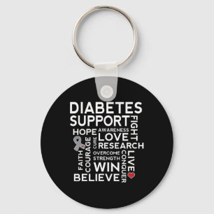 Diabetes Awareness (Diabetes-Bewusstsein) Monatsar Schlüsselanhänger
