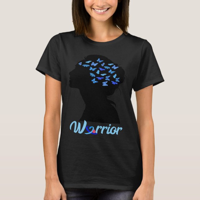 Diabetes Awareness Diabetic Warrior T1D Diabetic S T-Shirt (Vorderseite)