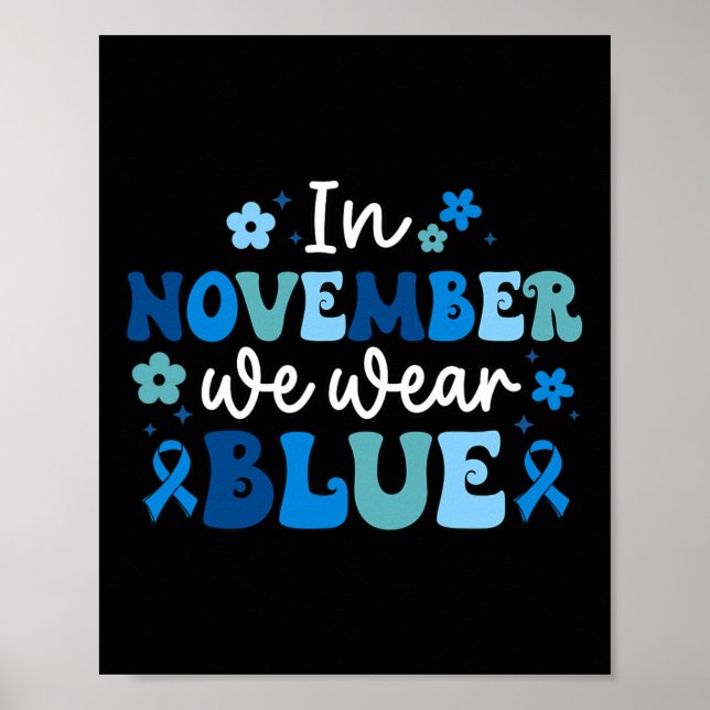 Diabetes Awareness Fun Diabetes Warrior Poster (Vorne)