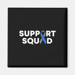 Diabetes Awareness Monatsunterstützung Squad Blue  Magnet