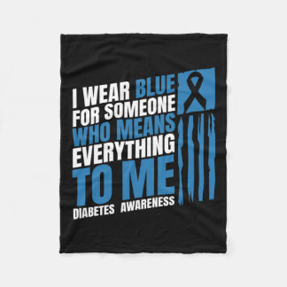 Diabetes Awareness Month Messy Bun Mother T1 T2 Fleecedecke