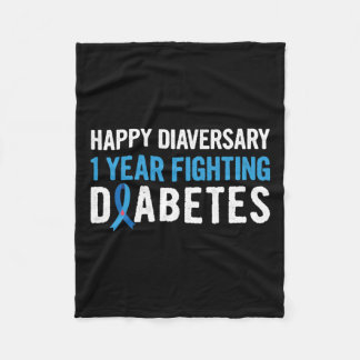 Diabetes Awareness Pub für ein Diabetes Typ 1 Fleecedecke