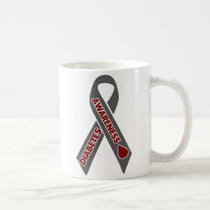 Diabetes Awareness Ribbon Kaffeetasse