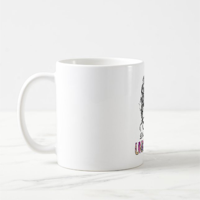 Diabetes Awareness Ribbon Support Geschenke Kaffeetasse (Links)