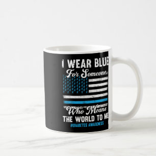 Diabetes Awareness T1d Unterstützung der amerikani Kaffeetasse