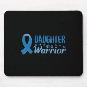 Diabetes Awareness-Tochter eines Kriegers T1 T2 Mousepad