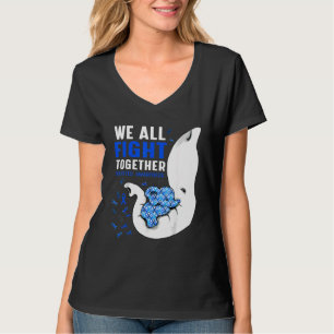 Diabetes-Bewusstsein, das wir alle zusammen bekämp T-Shirt