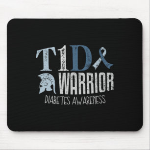 Diabetes-Bewusstsein Monat T1d Diabetes Erreger 1 Mousepad