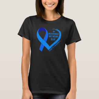 Diabetes Bewusstsein Monat T1D T2D im November Wir T-Shirt