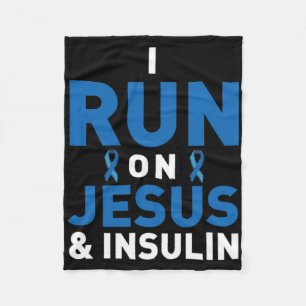 Diabetes-Bewusstsein Typ 1 2 - Diabetiker T1d T2d Fleecedecke