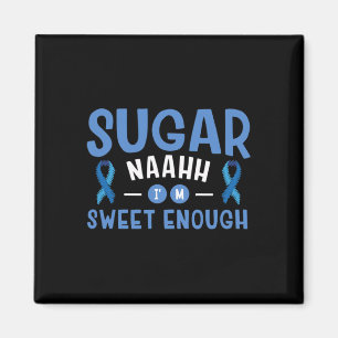 Diabetes-Bewusstsein Typ 1 2 - Diabetiker T1d T2d Magnet