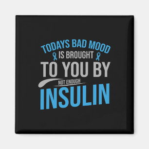 Diabetes-Bewusstsein Typ 1 2 - Diabetiker T1d T2d  Magnet