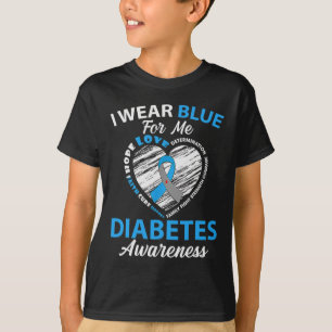 Diabetes-Bewusstsein Typ 1 2 Im November tragen wi T-Shirt