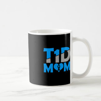 Diabetes-Bewusstsein Typ 1 - Diabetische T1D-Mama Kaffeetasse