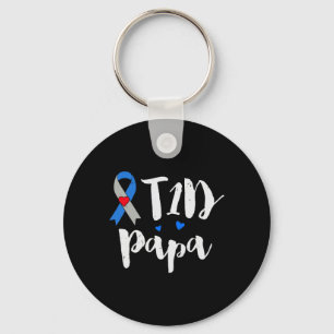 Diabetes Bewusstsein Typ 1 Papa Geschenke Schlüsselanhänger