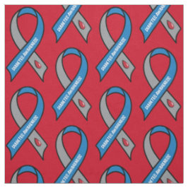 Diabetes-Bewusstseins-Band Stoff