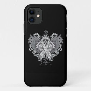 Diabetes-Bewusstseins-coole Flügel Case-Mate iPhone Hülle