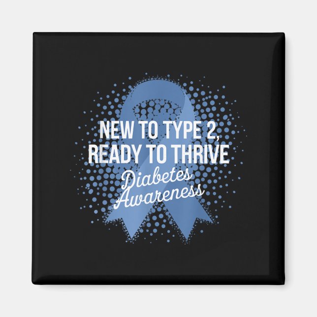 Diabetes-Bewusstseinsdesign 23 Magnet (Vorne)