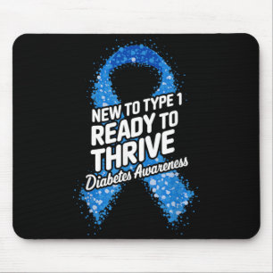 Diabetes-Bewusstseinsdesign 38 Mousepad