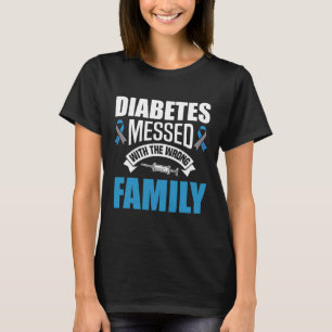 Diabetes der falschen Familie T1D Typ 1 T-Shirt