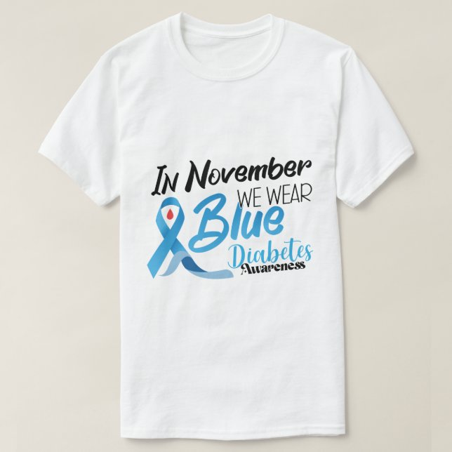 Diabetes Diabetes Awareness-Shirt T-Shirt (Design vorne)