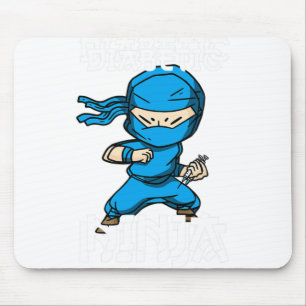 Diabetes Fighter Ninja T1D Diabetischer Sensibilis Mousepad