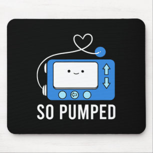 Diabetes Fun Typ 1 Kinder also gepumpt Diabetes Mousepad