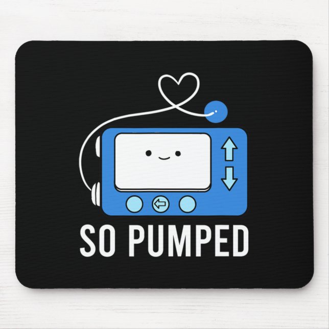 Diabetes Fun Typ 1 Kinder also gepumpt Diabetes Mousepad (Vorne)