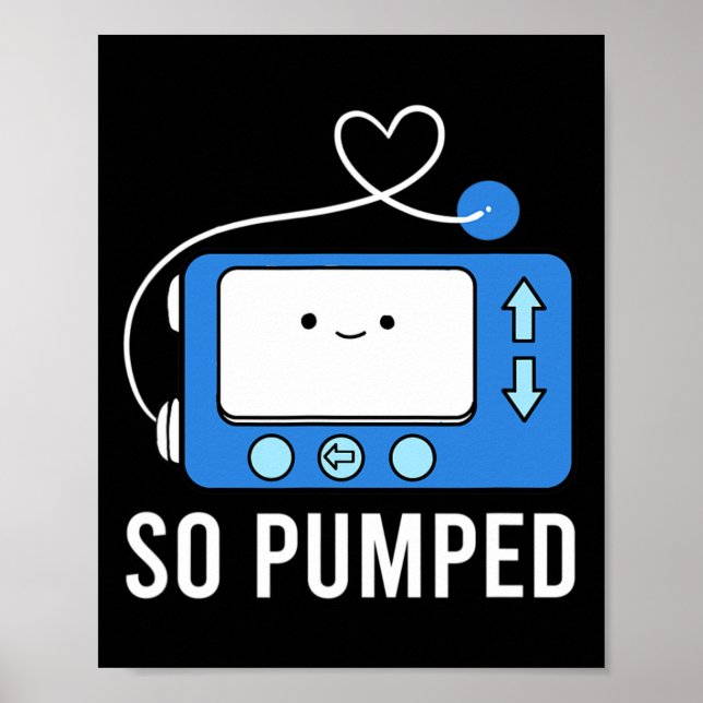 Diabetes Fun Typ 1 Kinder also gepumpt Diabetes Poster (Vorne)