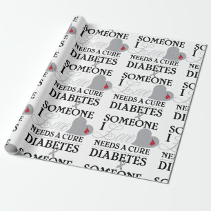 Diabetes Geschenkpapier