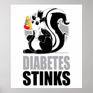 Diabetes-Gestank Poster