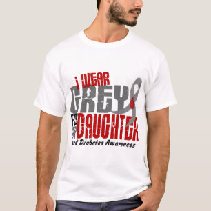 Diabetes I ABNUTZUNGS-GRAU FÜR MEINE TOCHTER 6,2 T-Shirt