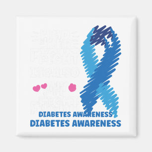 Diabetes Ihr Kampf ist mein Kampf Magnet