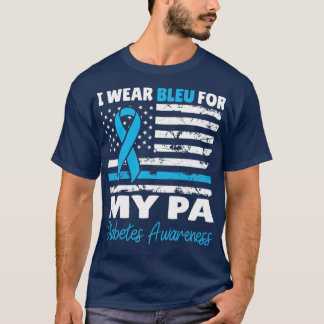 Diabetes im November tragen wir Blau für meine T-Shirt