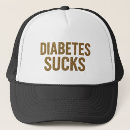 Diabetes ist scheiße Cap. Truckerkappe