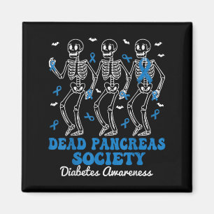 Diabetes mellitus Dead Pankreas Society Skelett Magnet