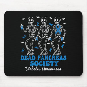 Diabetes mellitus Dead Pankreas Society Skelett Mousepad