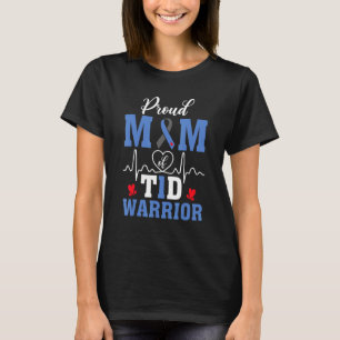 Diabetes mellitus T1d Mama Gewöhnliches Bewusstsei T-Shirt