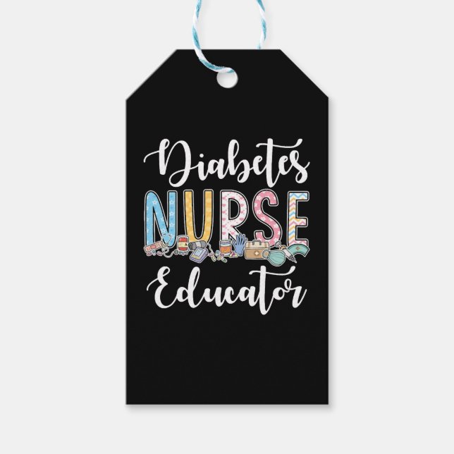 Diabetes Nurse Educator Idee Geschenkanhänger (Vorderseite)