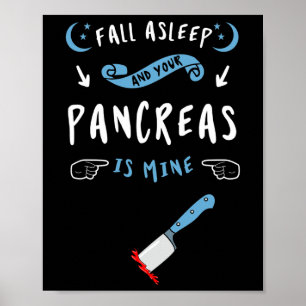 Diabetes Typ 1 2 Diabetiker Pankreas Surviv Poster