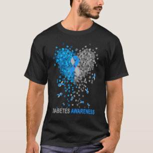 Diabetes Typ 1 Bewusstseinsfamilie T-Shirt