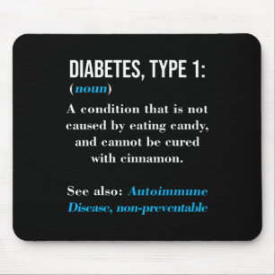 Diabetes Typ 1 Definition Autoimmunerkrankung Mousepad