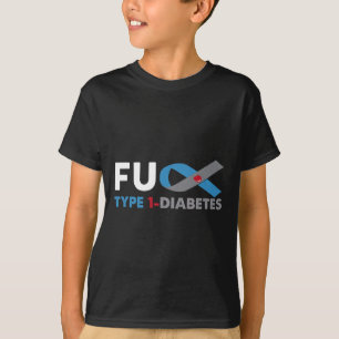 Diabetes Typ 1 Sensibilitätsunterstützung Überlebe T-Shirt
