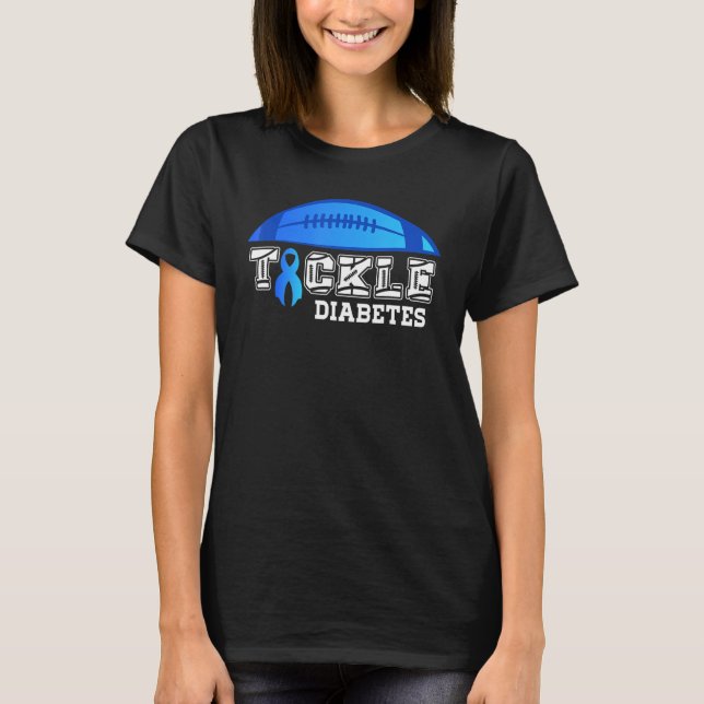 Diabetes Typ 1 T1D Diabetes T-Shirt (Vorderseite)